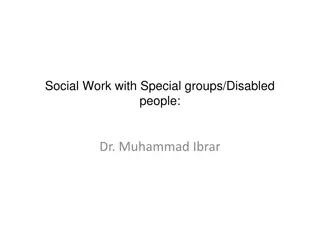 Disability: Insights on Special Groups by Dr. Muhammad Ibrar