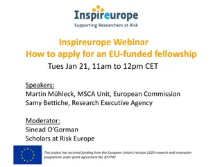 EU-Funded Fellowship Application Webinar: Tips & Insights