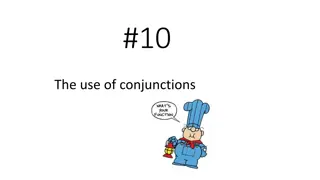 Conjunctions: FANBOYS and More