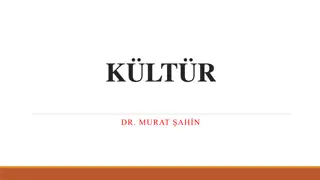 Concept of Kultur Through Anthropological Perspectives