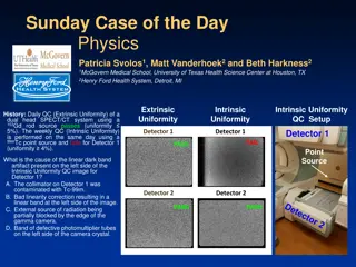 Linear Dark Band Artifact in Intrinsic Uniformity QC Imaging
