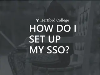 Setting Up Your Single Sign-On (SSO) at Hertford College and Oxford University