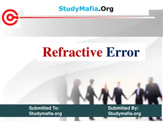 Refractive Errors: Symptoms, Causes, and Treatment