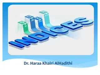 Dental Indices: Importance and Classification