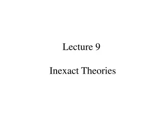Exploring Inexact Theories in Solving Inverse Problems