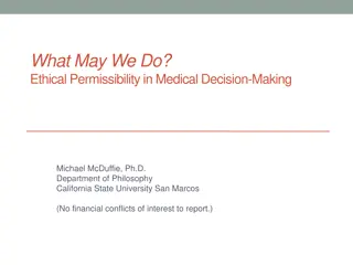 Ethical Permissibility in Medical Decision-Making Explained