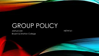 Introduction to Group Policy Management in Active Directory