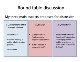 Strategic HR Planning and Generation Y Challenges in Public Administration