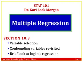 Variable Selection in Regression Analysis