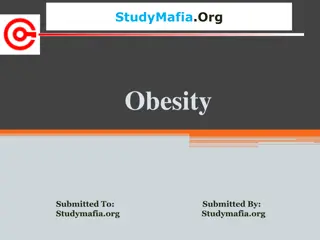 Obesity: Symptoms, Causes, Risk Factors, Complications