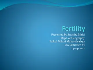 Fertility Rates and Calculation Methods