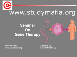Gene Therapy: A Comprehensive Overview