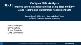 Enhancing Data Analytic Skills with Stata: PRIMR Study Overview