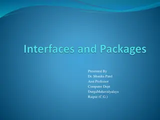 Interfaces in Object-Oriented Programming