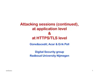 Next Level Web Security: Session Attacks & Countermeasures