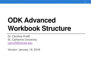 Using ODK for Advanced Data Collection and Analysis