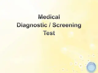 Down Syndrome Screening Tests and Probabilities
