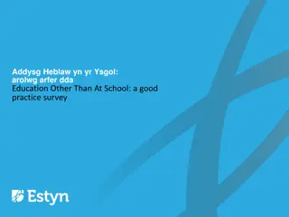 Education Other Than At School: Good Practice Survey