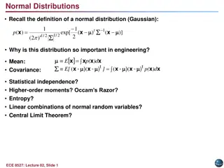 Importance of Normal Distributions in Engineering