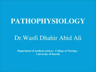 Hemodynamics and Blood Flow Control in Pathophysiology