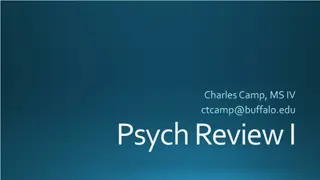 Key Points in Mental Status Examination for Psychosis and Schizophrenia