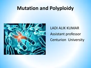 Mutation and Polyploidy in Genetics