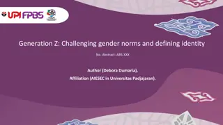 Challenging Gender Norms and Defining Identity in Generation Z