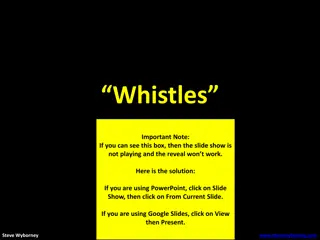 Whistle Estimation Challenge - How Many Whistles Are in the Vase?