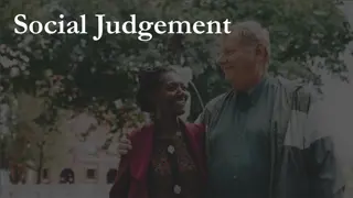Social Judgement and Mental Effort in Behavior Interpretation