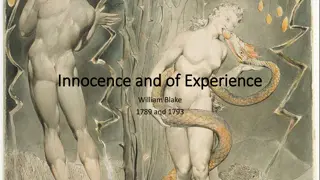 Exploring William Blake's Songs of Innocence and Experience