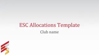 Club Allocations and Funding Request Template