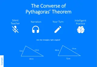 Triangles Right-Angled Converse Theorem Illustrated