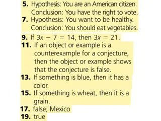 Biconditionals and Definitions in Geometry