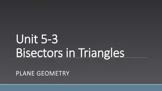 Bisectors in Triangles - Perpendicular Bisector Theorem & Examples