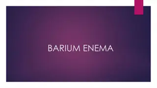 Barium Enema