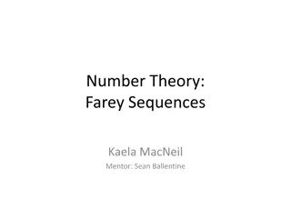Exploring Farey Sequences in Number Theory