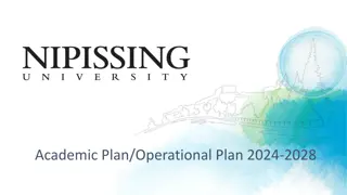Nipissing University Academic & Operational Plan 2024-2028