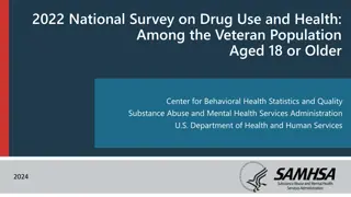 National Survey on Drug Use and Health: 2022 Veteran Population Insights