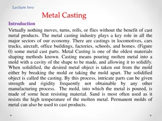 Metal Casting Introduction: Key Role in Economy