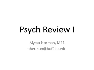Mental Status Exam in Psychiatric Assessment