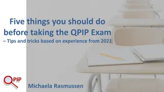 Effective Tips for QPIP Exam Preparation: Insights from 2021