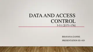 Semantic Data Control and View Management in Database Systems