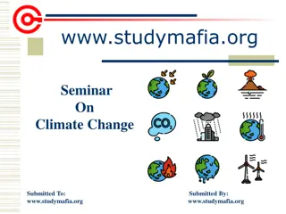 Climate Change and Its Causes
