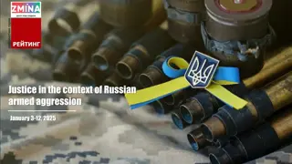 Justice in the Context of Russian Armed Aggression