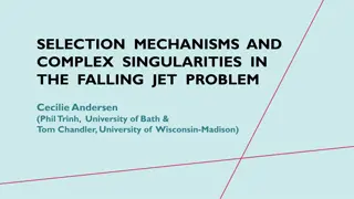 Insights into Falling Jet Mechanics and Complex Singularities