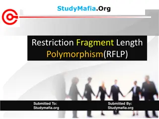 StudyMafia.Org - RFLP Analysis: Applications and Techniques