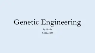 Genetic Engineering and Its Applications