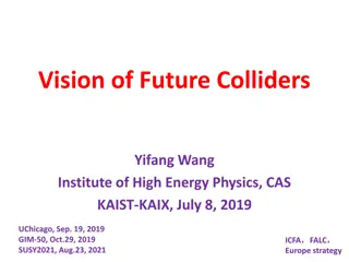 Future Particle Colliders and Scientific Advancements
