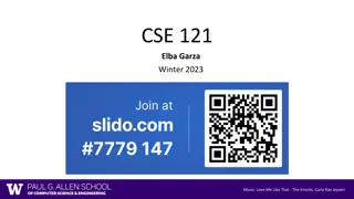 Winter 2023 Programming Assignments and Announcements