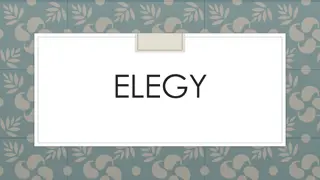 Elegy